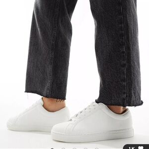 ASOS DESIGN Wide Fit Platform Sneakers